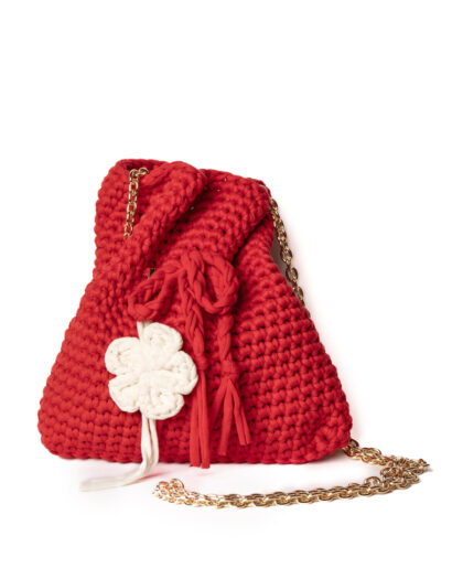 Lulù - Rossa con charms e moschettone