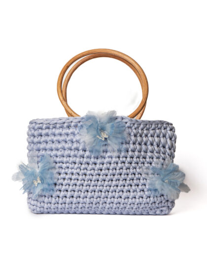 Lulù - Lilla con fiori e farfalle